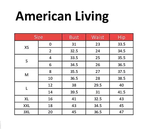 1 1 clothes|1 state size chart.